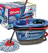 OCedar RinseClean Spin Mop Clean Water Mop and Bucket Floor Cleaning Tool