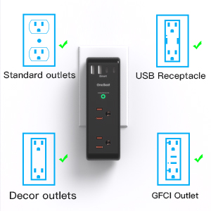 USB Outlet Surge Protector
