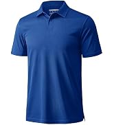 MAGCOMSEN Men's Polo Shirts Short Sleeve Collared Performance Dry Fit Breathable Golf Athletic Ca...