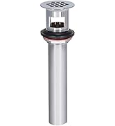 EASTMAN 1-1/2 Inch IPS Replacement Bathroom Sink Grid Strainer, Chrome, 35072