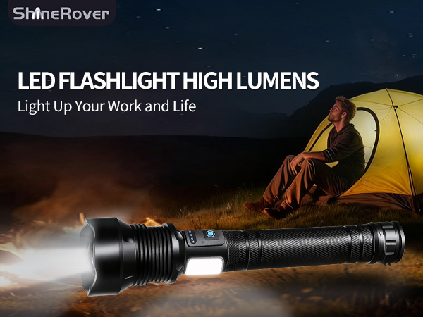 Rechargeable Flashlights High Lumens