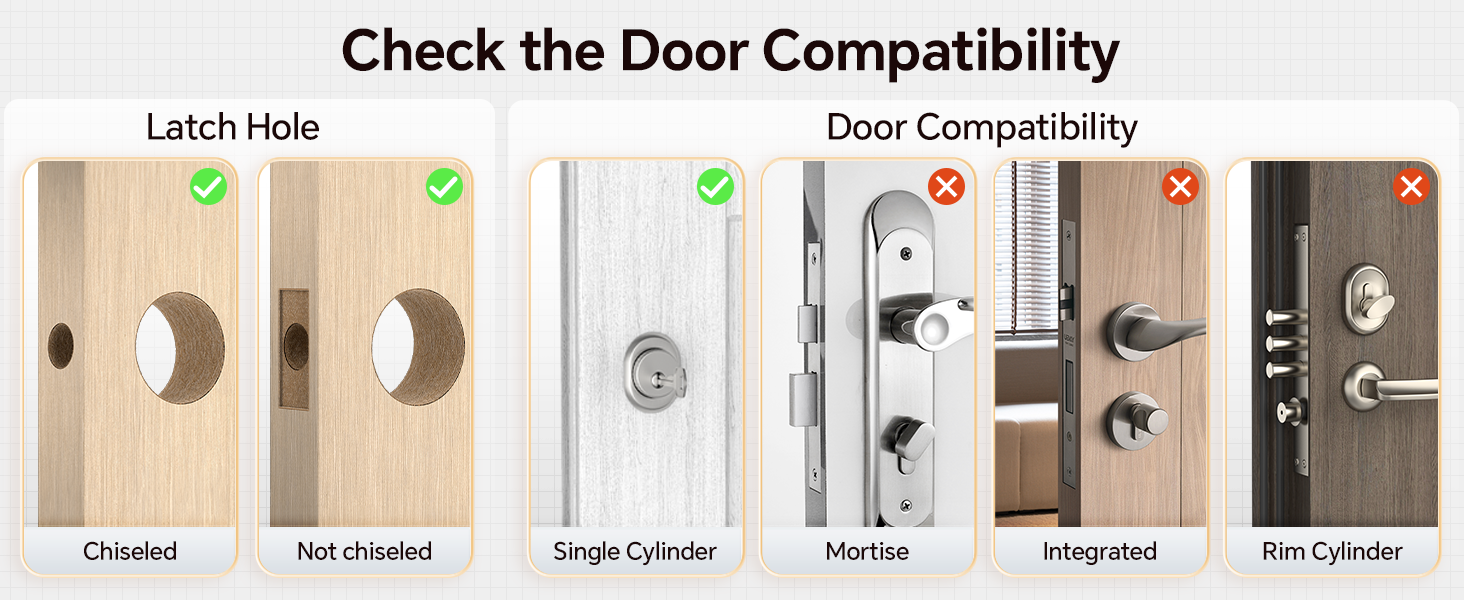 VCHOO Keyless Entry Door Lock