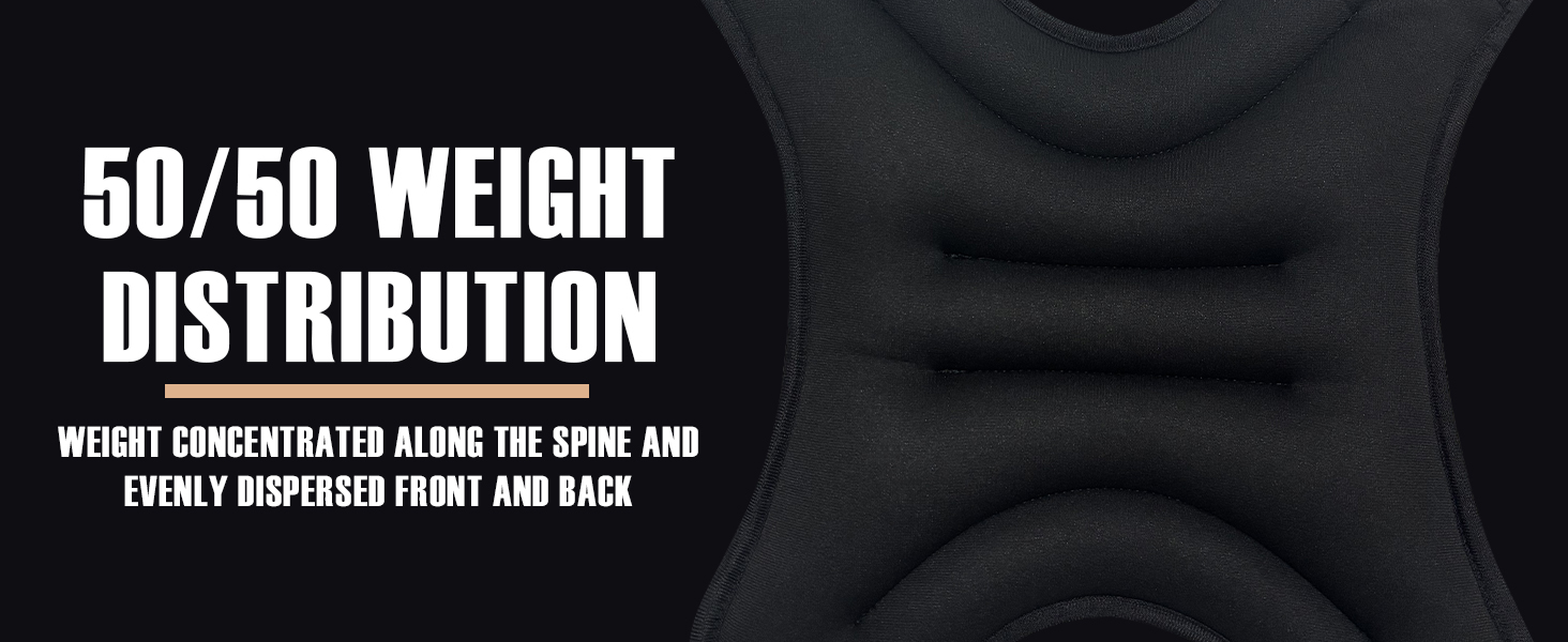 NATURELUX Weighted Vest Men or Women