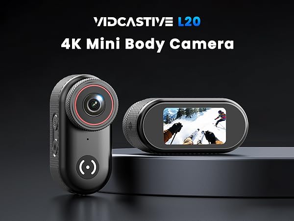 4K body camera