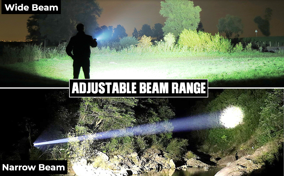 Flashlights LED High Lumens Rechargeable, 990,000 Lumen Super Bright Flashlight