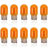 Downhill 10 PCS 7443 Bulb, 7443 Turn Signal Bulbs, T20 12V/21W Versatile Miniature Brake Lights/R...