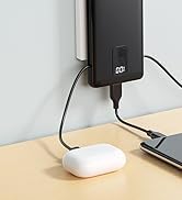 Charmast Portable Charger with Built-in Cables and Plug, 10000mAh USB C Power Bank Fast Charging ...