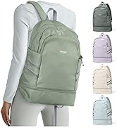 coofay Gym Backpack For Women Waterproof Backpack With Shoe Compartment Lightweight Travel Backpa...