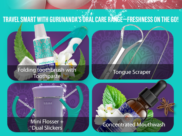 Mini Water Flosser Lavender