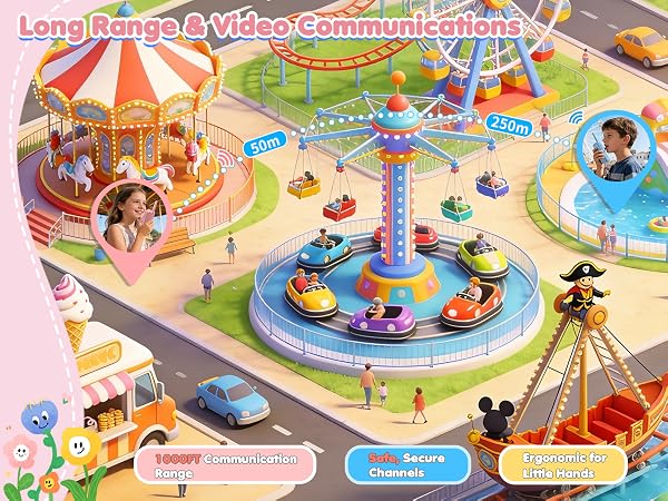 video walkie talkies