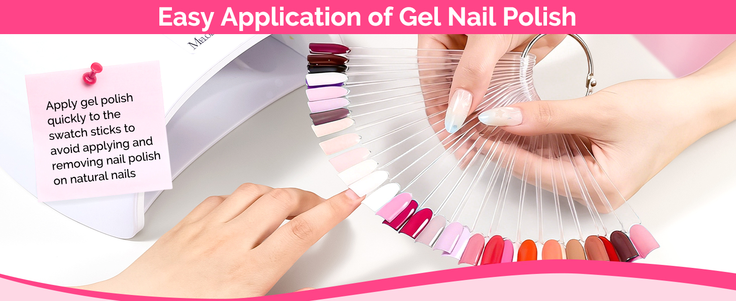 Nail Swatch Sticks