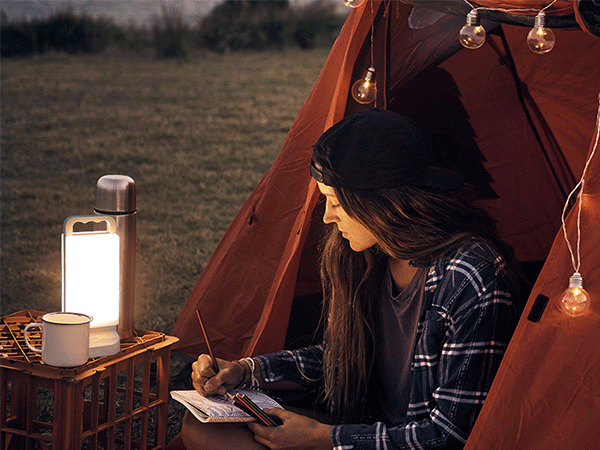 LED Camping Lantern, Rechargeable Camping Lights Water-Resistant