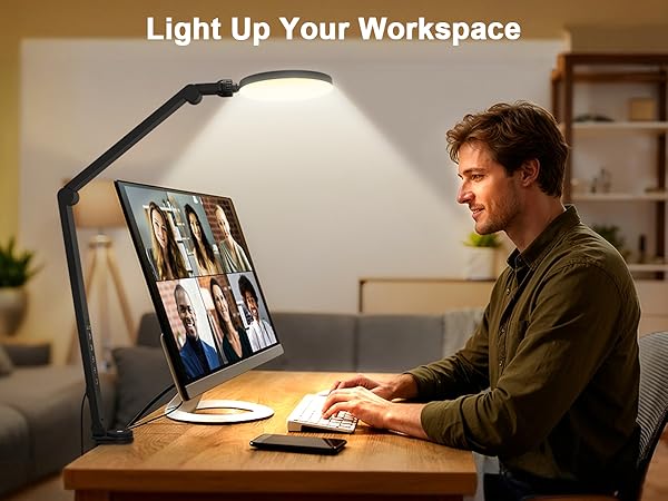 desk lamp for video calls zoom