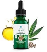 Dr. Robaina Hemp Seed Oil 2 oz – Cold Pressed for Skin &amp; Massage – Deep Hydration, Omega 3 6 9 – ...