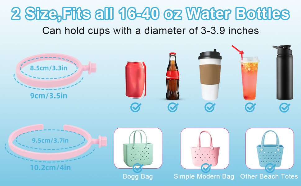 cup holder for bogg bag