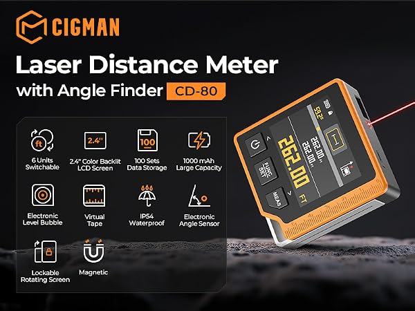 laser measuring tool
