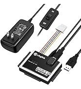 Cinolink SATA IDE to USB 3.0 Adapter for Universal 2.5"/3.5" Inch IDE and SATA External HDD/SSD w...