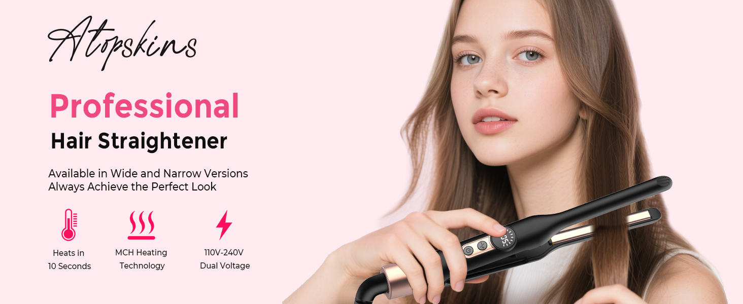 Atopskins Professional Hair Straightener