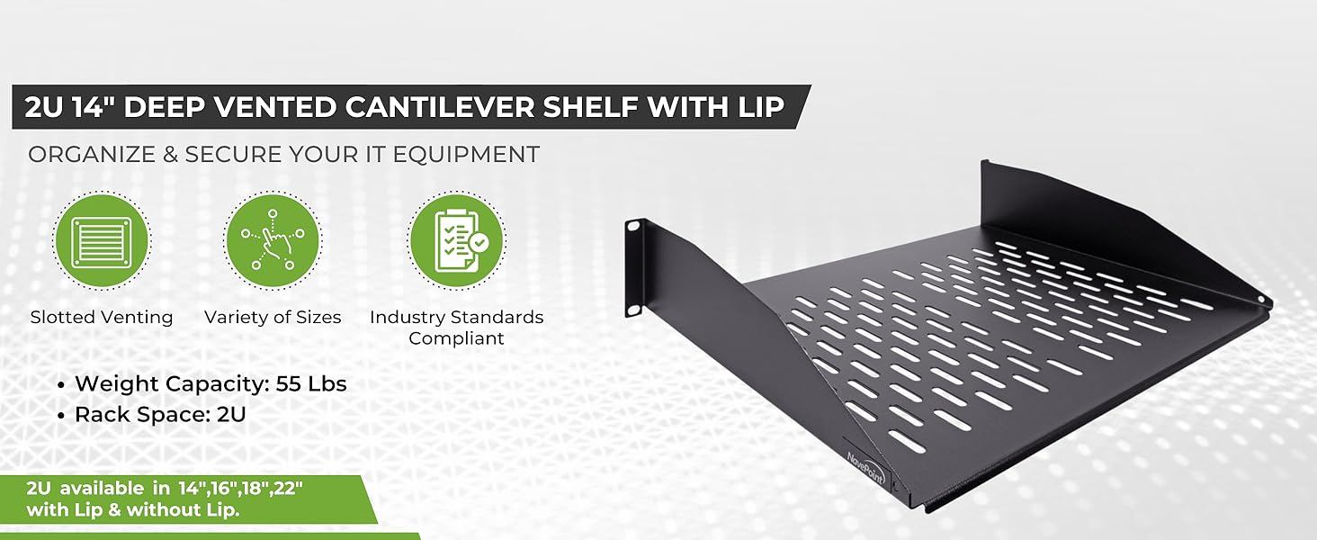 Navepoint Centilever Shelves