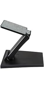 Low Profile Monitor Stand - Foldable Touch Monitor MINI PC Stand Compatible with VESA 75x75 and 100x...