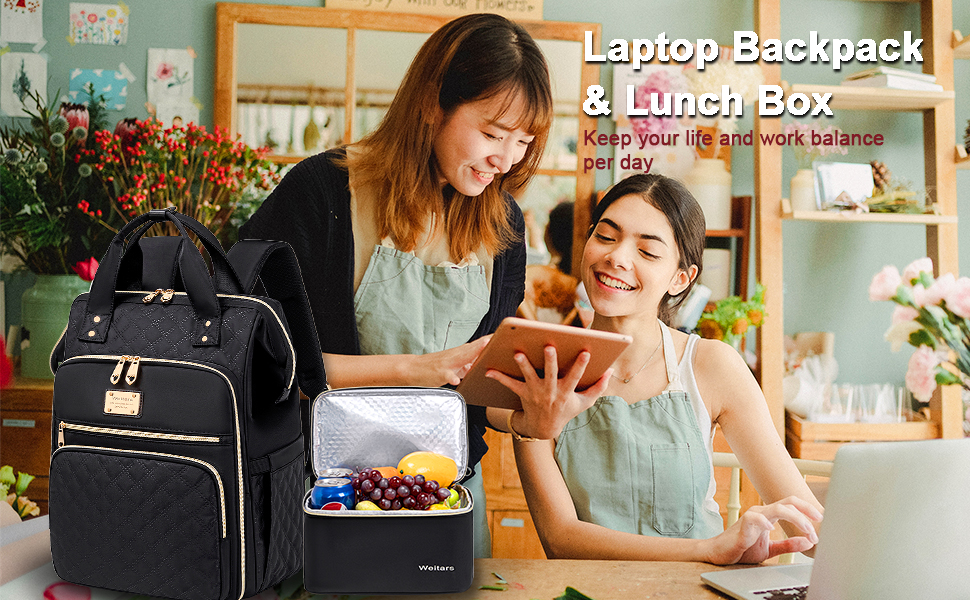 laptop backpack travel lunch backpack lunch bag for women large backpack for women