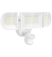 200W Motion Sensor Outdoor Lights, 20000LM LED Flood Lights Outdoor, Wired Security Motion Lights...