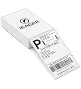 iEager 4x6 Inch Thermal Labels, White Shipping Label Stickers, Commercial+ Grade Thermal Printer ...