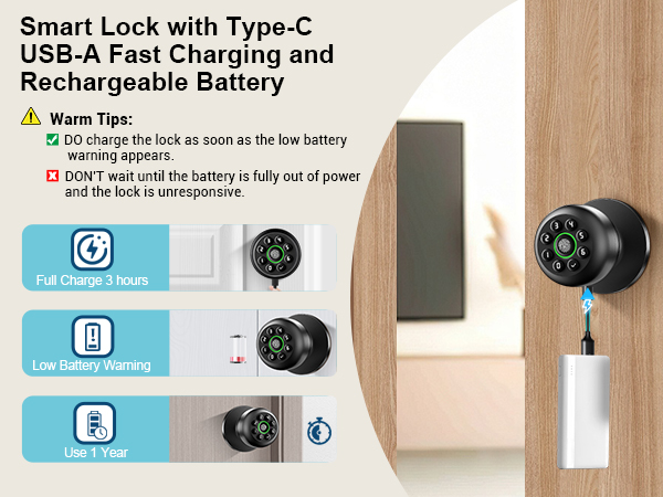 fingerprint door lock