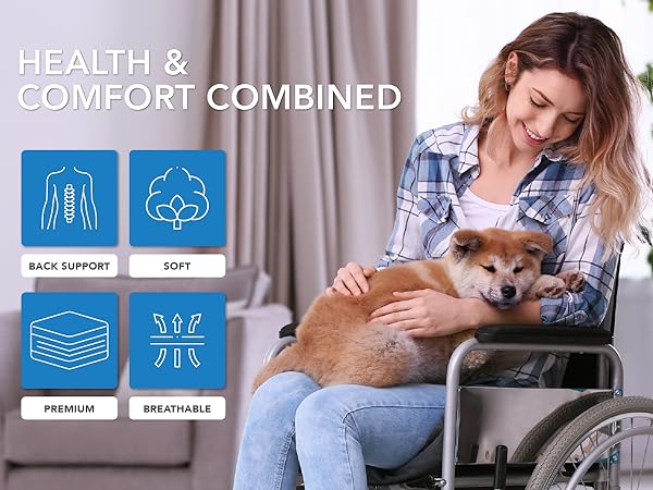 Durable leather, car seat lumbar support pillow can maintain its quality and comfort