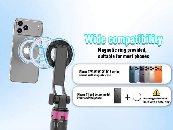ACKIMA Magnetic Tripod for iPhone