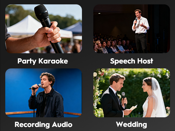 STRICH M3 UHF Wireless Microphone System