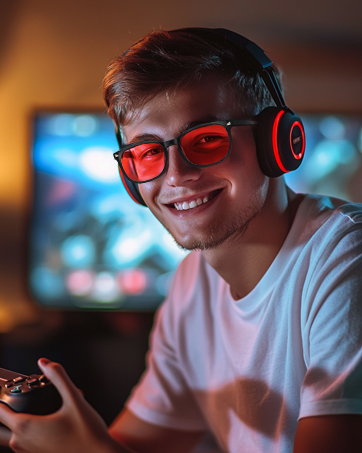 blue light glasses red light glasses