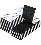Hook and Loop Tape 2in x 5in 16 Pairs, Slef Adhesive Interlocking Strip, Heavy Duty Double Sided ...