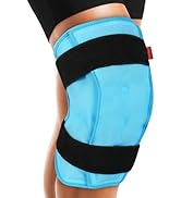 Comfytemp 3D Knee Ice Pack Wrap for Injuries Reusable Gel, FSA HSA Eligible, Knee Cold Pack Physi...