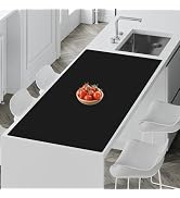 35.4''x23.6'' Extra Large Silicone Mat, Silicone Mat for Kitchen Countertop, Heat Resistant Mat K...