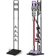 Haturi Vacuum Stand for Dyson V15 V12 V11 V10 V8 V7 V6, Metal Storage Holder for Cordless Vacuum ...