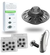 20pcs Phonak Open Hearing Aid Domes Medium Size (0.35 Inch=9mm) Ideal for Phonak Audeo Marvel Par...