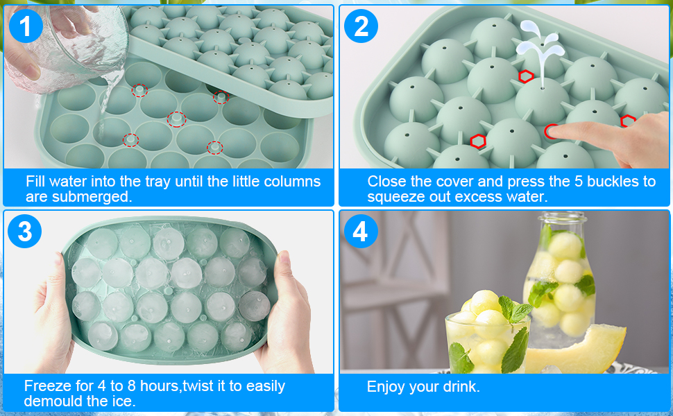 ice cube tray silicone
