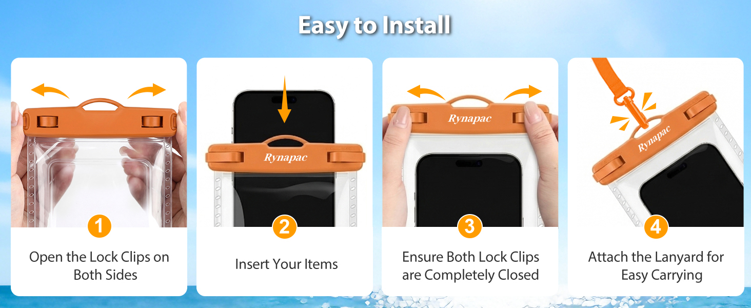 phone waterproof pouch