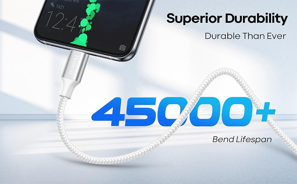 sturdy c to c cable fast charging