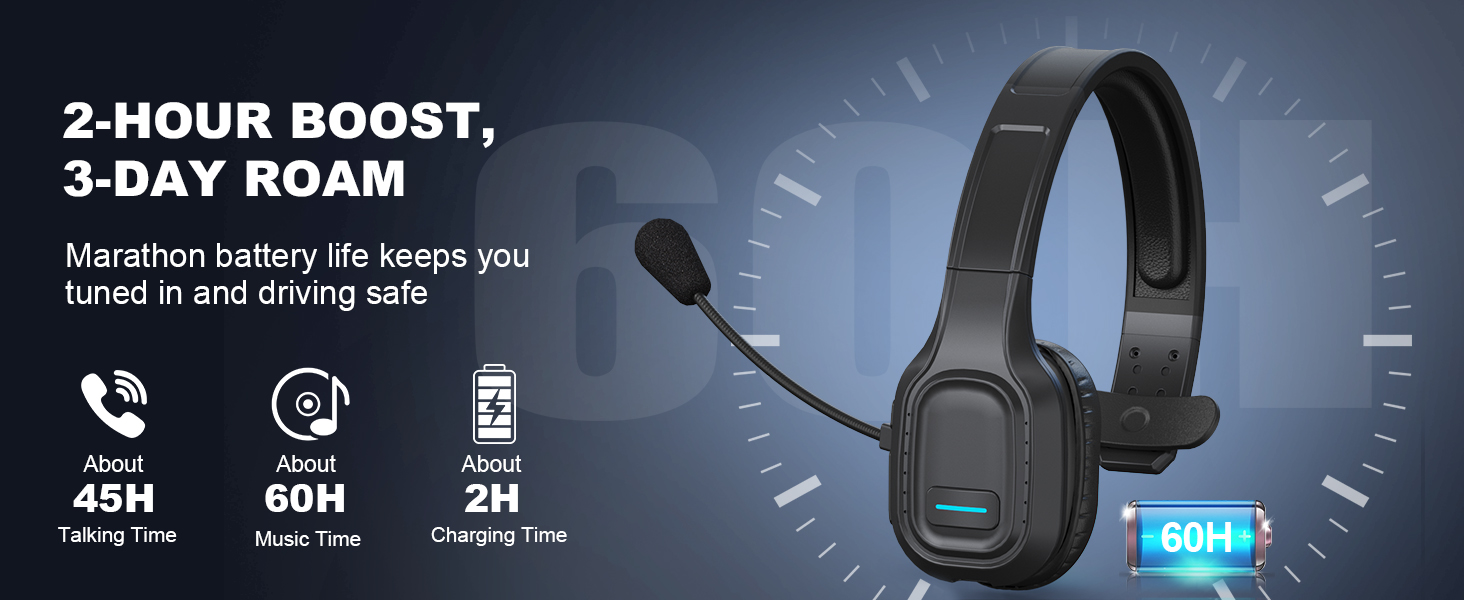 trucker bluetooth headset