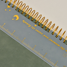 large spiral notebook
