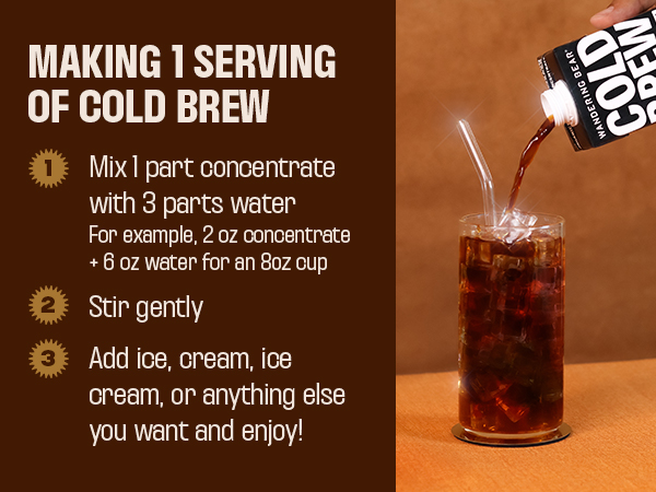 Wandering Bear Cold Brew 3 in 1 concentrate