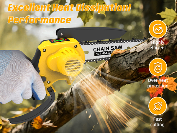mini chainsaw cordless