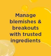 Manage blemishes &amp;amp;amp; breakouts with trusted ingredients