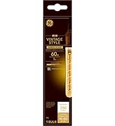 GE Vintage Style LED Light Bulbs, 60 Watt, Amber Finish, T9 Tube Lights (4 Pack)