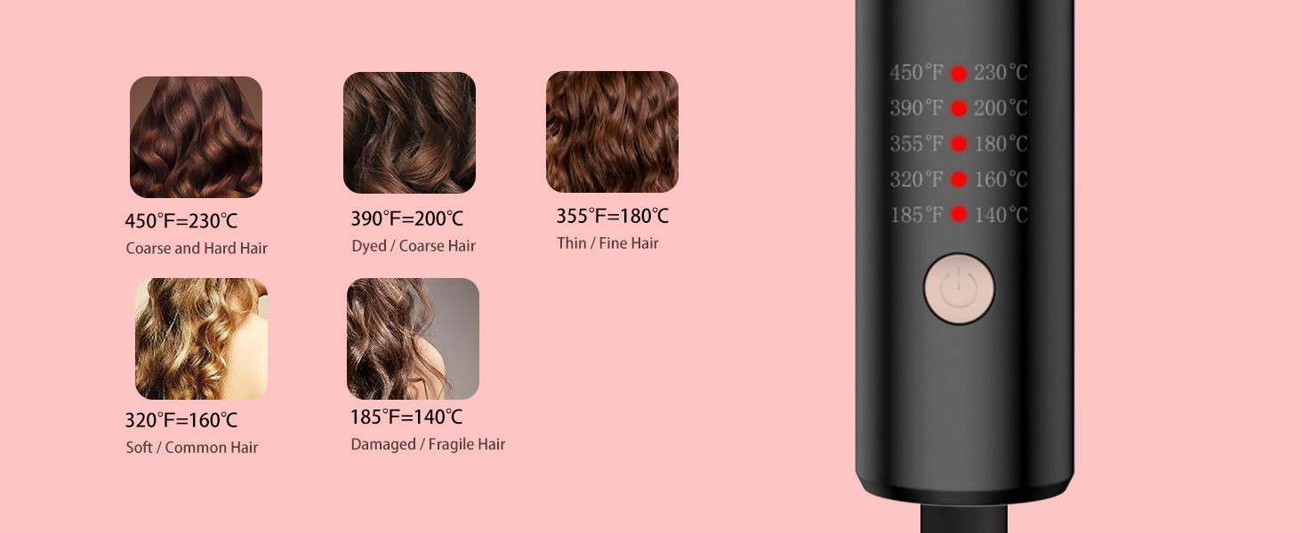 rotating curling iron