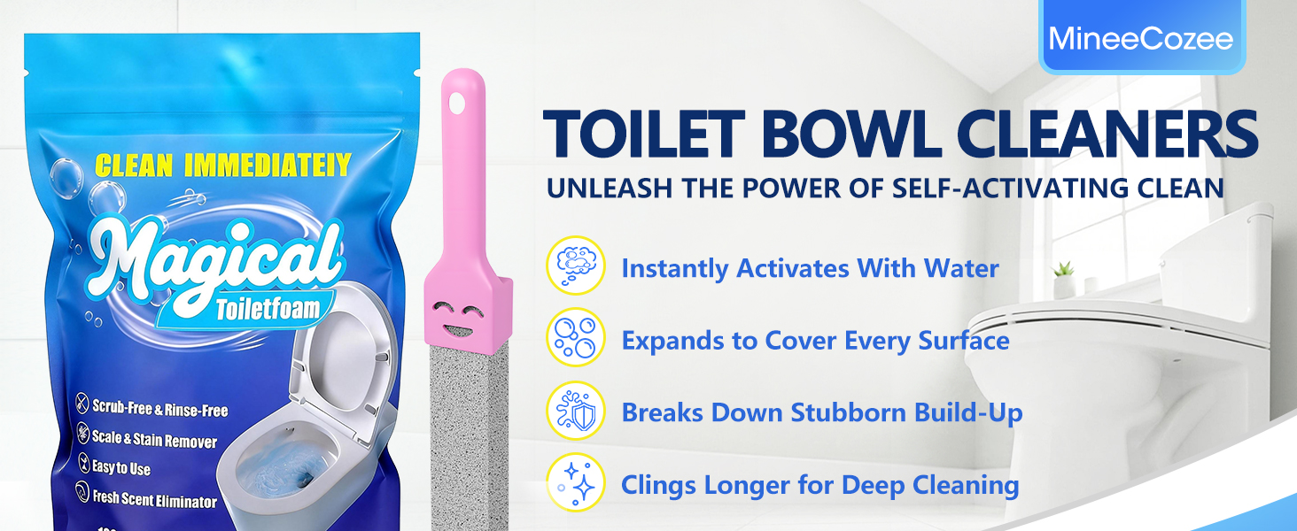 foaming toilet bowl cleaner