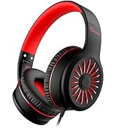 Elecder i45 On-Ear Headphones with Microphone - Foldable Stereo Bass Headphones with No-Tangle 1....