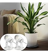 SUNVIE 2 Pack LED Spot Lights Indoor Plant Spotlight Lamp Up Lights for Indoor Plants Accent Ligh...